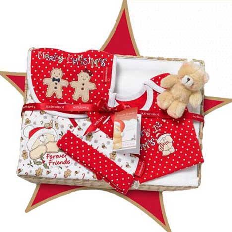 Gingerbread Forever Friends Large Basket Gift Set